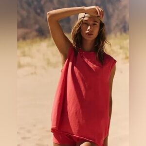 Free People Hot Shot Micro T Shirt